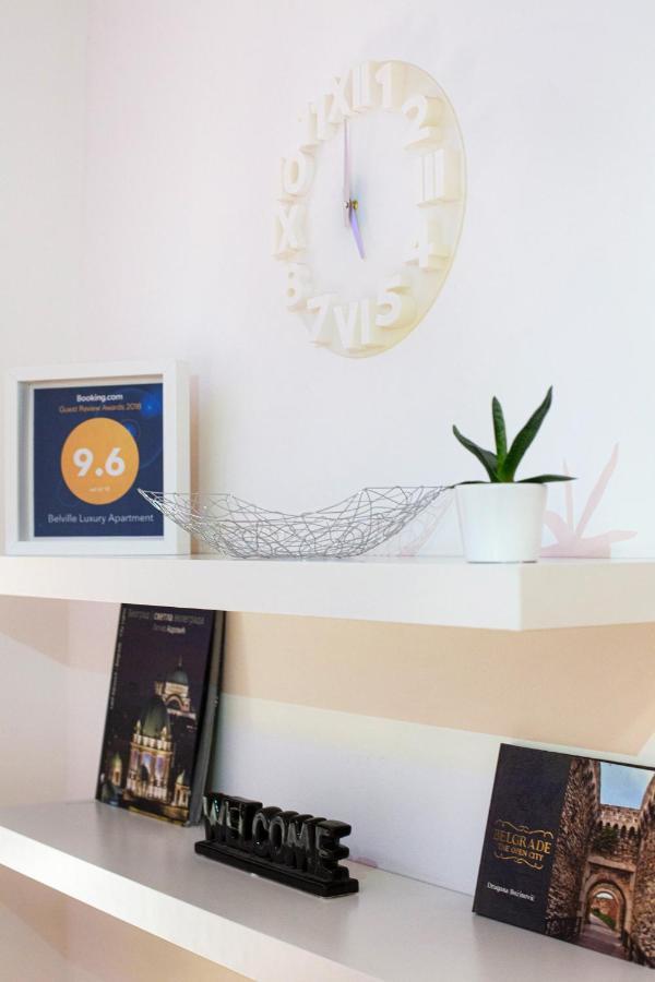 Belville Luxury Apartment Belgrado Buitenkant foto